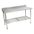 Mesa Acero Inoxidable Gastronomica Estante 140x60cm Ascada