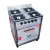 Cocina Industrial Pevi 4h 70 Cm Acero Inox Horno Pizzero