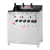 Freidora Industrial A Gas Sol Real Triple Inyección 42l Acero Inoxidable