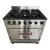 Cocina Industrial Soul 6 Hornallas 82cm Acero Plateado