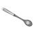 Cuchara De Nylon Gris Con Mango Acero Inoxidable Hudson Gris