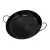 Paellera Chapa Enlozada Gastronomica 28cm 2 Asas Profesional Negro