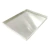 Molde Para Masa Bandeja Acero Inoxidable 60x40x2cm Gris