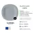 Set 6 Platos Playos Luminarc Carine Granito Vidrio Templado Granit - comprar online