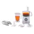 Multiprocesadora Liliana Megapros Am740 750w Blanco 2 Vel Blanco