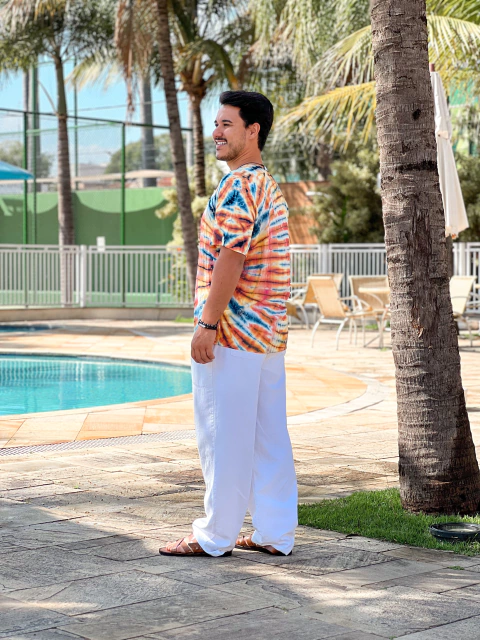 Bata Artesanal Tie Dye Alegria - loja online