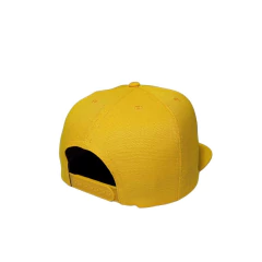 BONÉ LAYNERS LISO ABA RETA 6 GOMOS AMARELO - Layner's Bonés