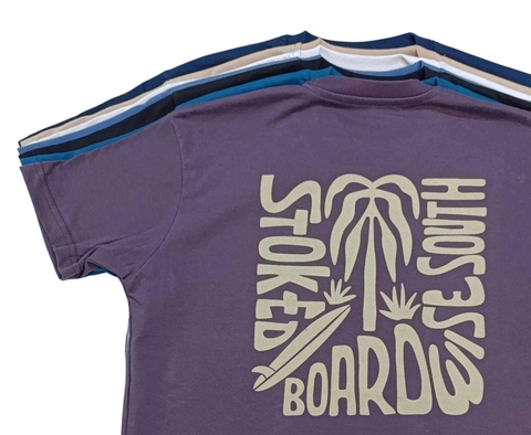 Remera Doble Estampa Stoked - comprar online