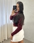 Cropped Aline - Bordo - I' AM'DUDU | Roupas Femininas com Estilo