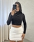 Cropped Aline - Preto - comprar online
