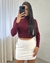 Cropped Aline - Bordo na internet