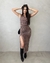 Vestido Midi Onça