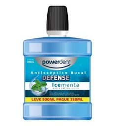 POWER ANTISSEPTICO BUCAL MENTA 2435 LEVE500PAGUE350 - comprar online