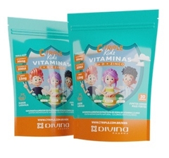 DIVINA C TRIPLE KIDS GOMA LARANJA C/30
