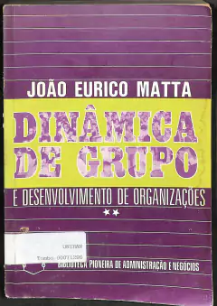 Livro Dinâmica de Grupo e Desenvolvimento de Organizações de João Eurico Matta