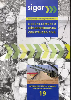 Livro Gerenciamento Online de Resíduos da Construção Civil de Vários Autores
