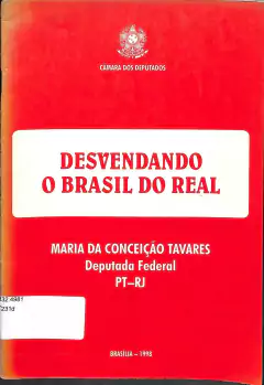 Livro Desvendando o Brasil do Real de Maria da Conceição Tavares