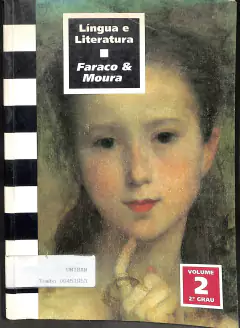 LIVRO LINGUA E LITERATURA VOL.2 DE FARACO MOURA