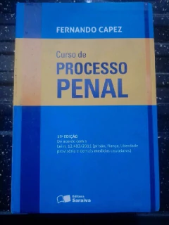 LIVRO CURSO DE PROCESSO PENAL 19ª EDIÇÃO DE FERNANDO CAPEZ