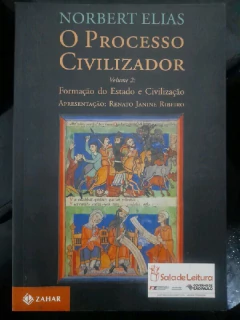 LIVRO O PROCESSO CIVILIZADOR-VOL2-FORMACAO DO ESTADO E CIVILIZACAO DE ELIAS , NORBERT