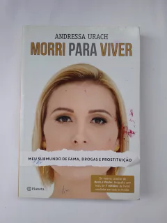 Livro Morri para Viver de Andressa Urach