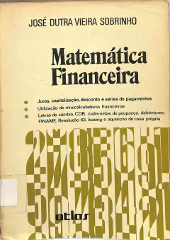 Livro Matemática Financeira de José Dutra Vieira Sobrinho
