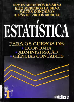 Livro Estatística 3ª Edição de Ermes Medeiros da Silva