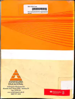 Livro PLT 111 - Comunicação de Comportamento Organizacional de Geraldo R. Caravantes - comprar online