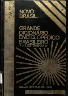 Livro Grande Dicionário Enciclopédico Brasileiro Ilustrado: Língua Portuguesa Edição Especial de Luxo de D a G de Hamílc