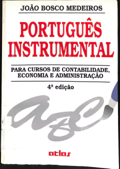 Livro Português Instrumental 4ª Edição de João Bosco Medeiros