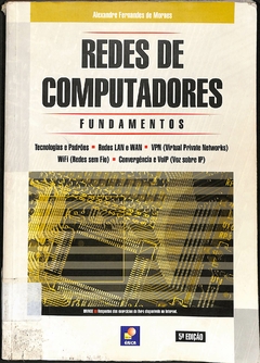 Livro Redes de Computadores Fundamentos 5ª Edição de Alexandre Fernandes de Moraes
