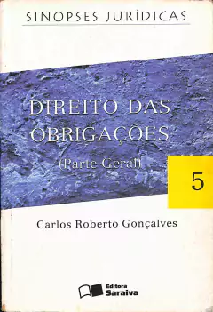 LIVRO DIREITO DAS OBRIGAÇOES VOL.5 DE CARLOS ROBERTO GONÇALVES