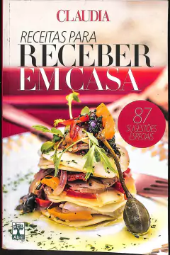 LIVRO RECEITAS PARA RECEBER EM CASA DE CLAUDIA