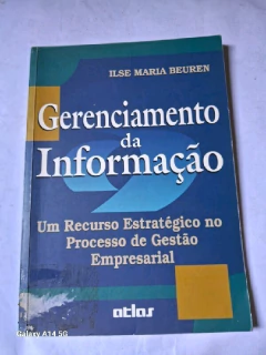 LIVRO GERENCIAMENTO DA INFIRMAÇÃO DE ILSE MARIA BEUREN
