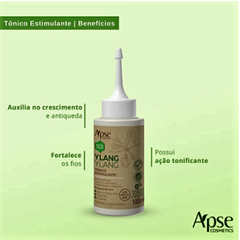 Tônico Antiqueda Estimulante Crescimento Apice Ylang Ylang 100ml Vegano - comprar online