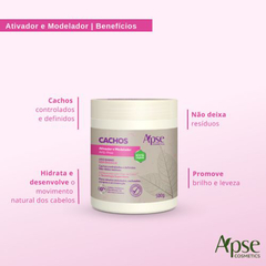 Imagem do Kit Cachos Apice: Shampoo 1L + Ativador 500gr (2 itens)