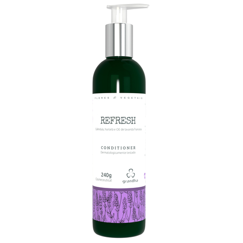 Condicionador Cabelos Frágeis FLORES E VEGETAIS REFRESH Grandha 240g