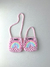 Bolsinha Crochê Arco Íris Candy Rosa - comprar online