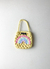 Bolsinha Crochê Arco Íris Candy Amarelo - comprar online