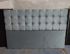 Respaldos en cuero y pana para cama King size en internet