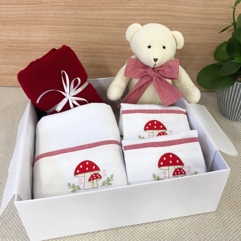 Kit Enxoval Cogumelos