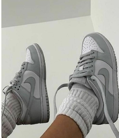 Nike Dunk Cinza - Etiqueta Fashion 