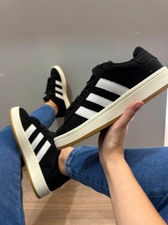 Adidas Campus Preto com Branco - comprar online