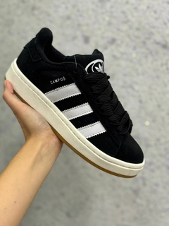 Adidas Campus Preto com Branco na internet