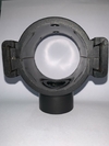 ABRAÇADEIRA P/ CANO PLASTICO 60MM C/ CUNHA