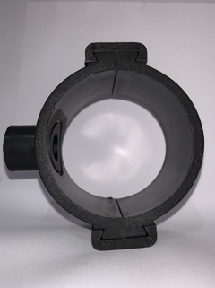 ABRAÇADEIRA P/ CANO PLASTICO 75MM C/ CUNHA - NN Ordenhadeiras