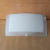 Aplique difusor de vidrio base de chapa blanco - comprar online