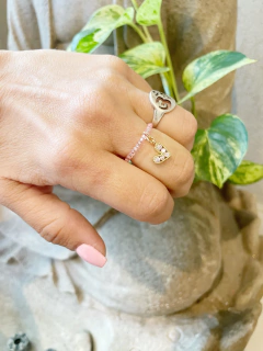 Anillos elastizados (Dije Oro laminado) - Moli Accesorios