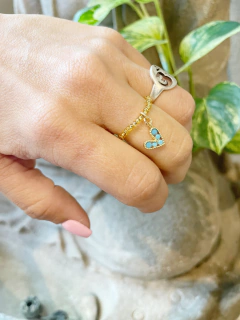 Anillos elastizados (Dije Oro laminado) en internet