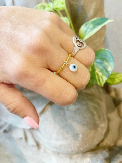 Anillos elastizados (Dije Oro laminado) - Moli Accesorios
